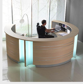 Arena Office Design - reception area